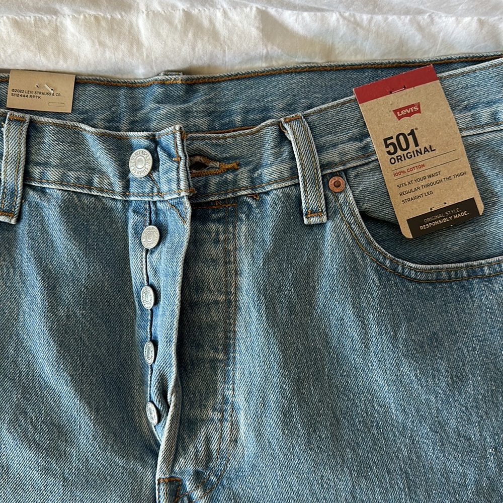 Male Levi’s 501 original 34x32 - Picture 4 of 5